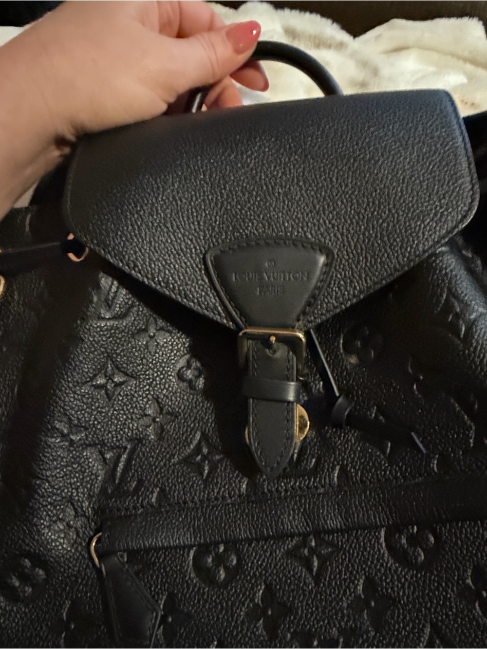 Louis Vuitton Monogram Empreinte Montsouris Backpack - Picture 3 of 14
